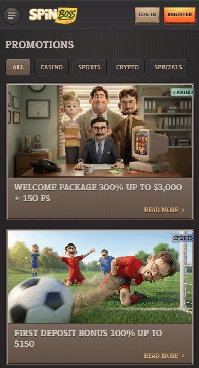 Explore spinboss casino